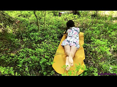 ❤️ Onye mbịarambịa na Tinder na-emetọ anụ ahụ m ma na-enwe mmasị n'ime ọhịa ❤️ Anal video ☑